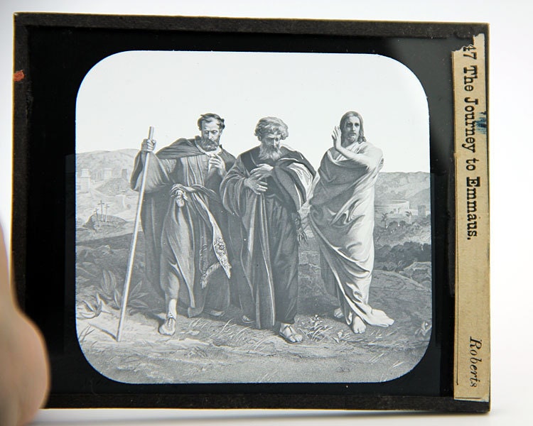 Antique Magic Lantern Glass Slides Religious By Albrechtsantiques 8719