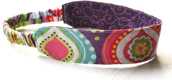 Fabric Headband, Reversible Headband : MADE to ORDER Il_570xn