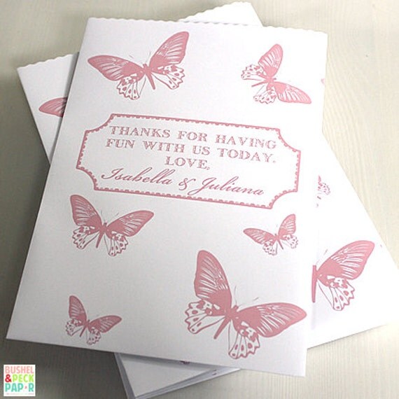 Butterfly Party Paper Goody Bags Il_570xn