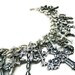 New Gothic Cross Charm Bracelet - CROSSED OVER Ed 2 - VERY Limited Edition of 2 only - Last One