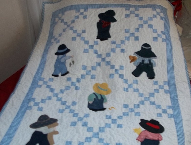 Boy In Overalls Quilt Pattern