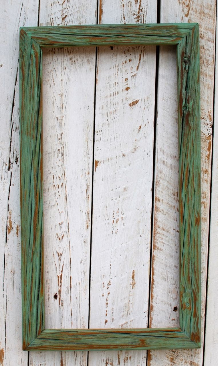 10x20 Driftwood repurposed wood picture frame by oldlikenew