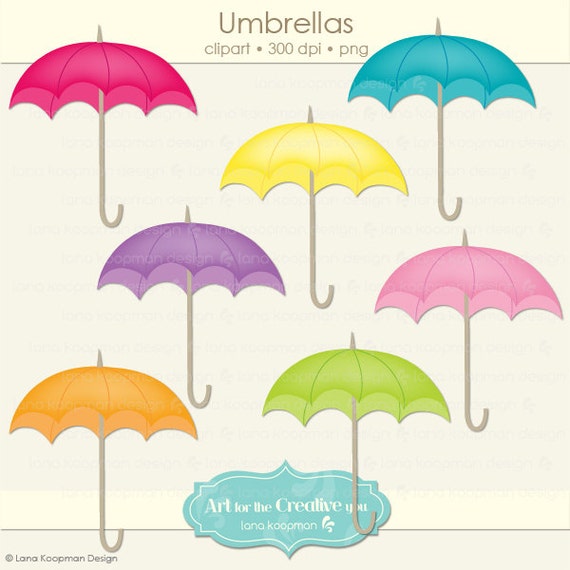 free clip art umbrella rain - photo #38