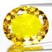 Citrine lemon quartz gemstone 14.27CT AAA oval shape, yellow