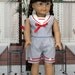 Sailor Style Shorts and Top for Molly