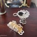 Caviar Chiller with Cracker Tray in 1 Inch Scale for Dollhouse Miniature Banquet Roombox