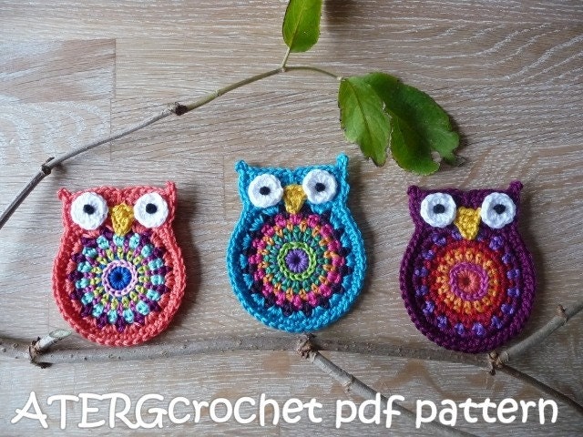 Crochet pattern owl 'big brother' by ATERGcrochet