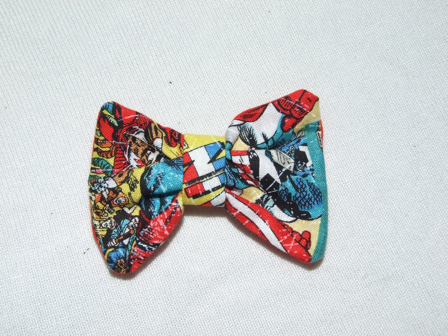 Captain America Hair Bow