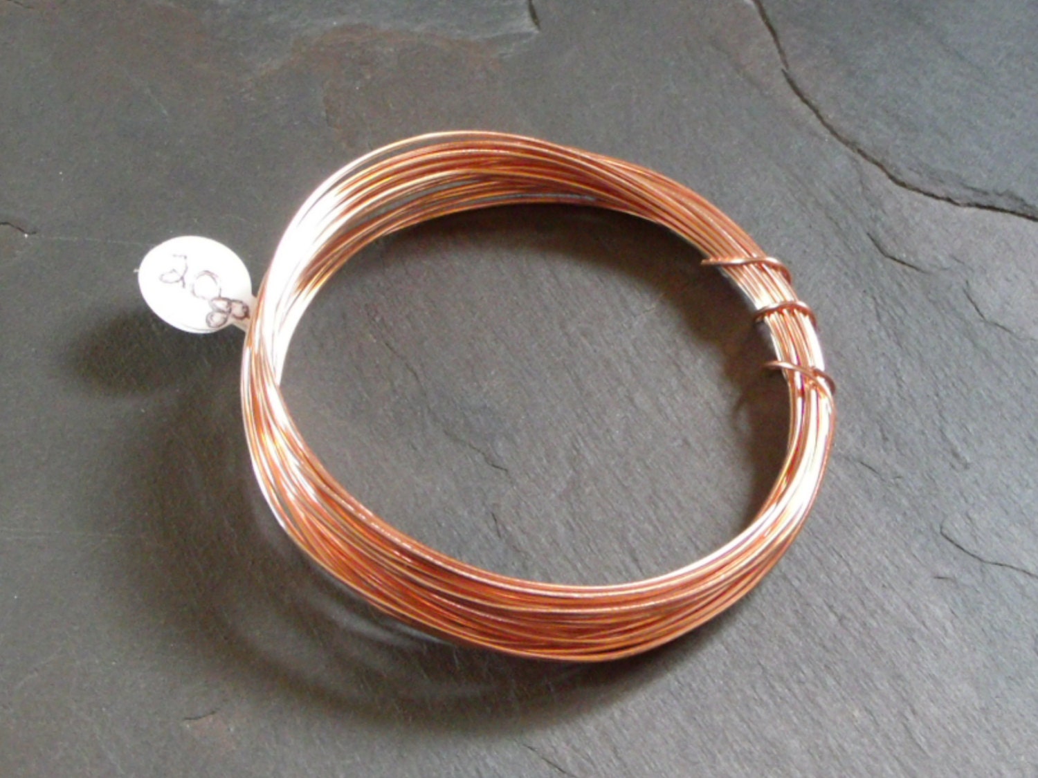 20 gauge Bare Solid Copper Wire 15 feet by hummingbirdssupply