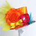Mini Top Hat Headband, Alice in Wonderland themed Tea Party, CITRUS, Birthday, Costume, Photo Prop, Gift from Truly Sweet Circus