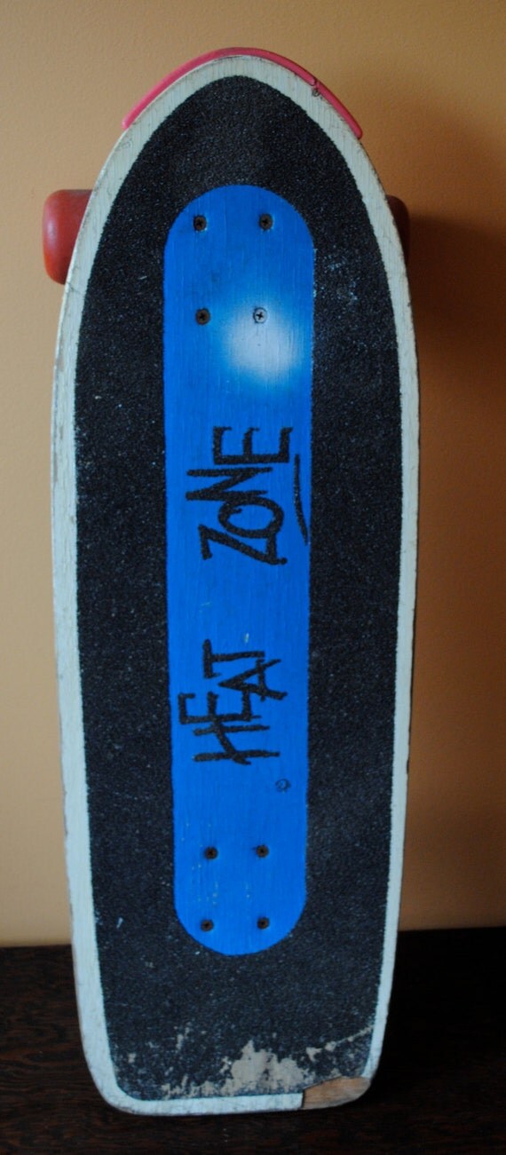 Vintage Nash Heat Zone Skateboard circa by RewindUniqueFinds