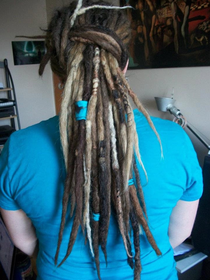 18 Permanent Dreadlock Extensions Human Hair & by StudioSundari