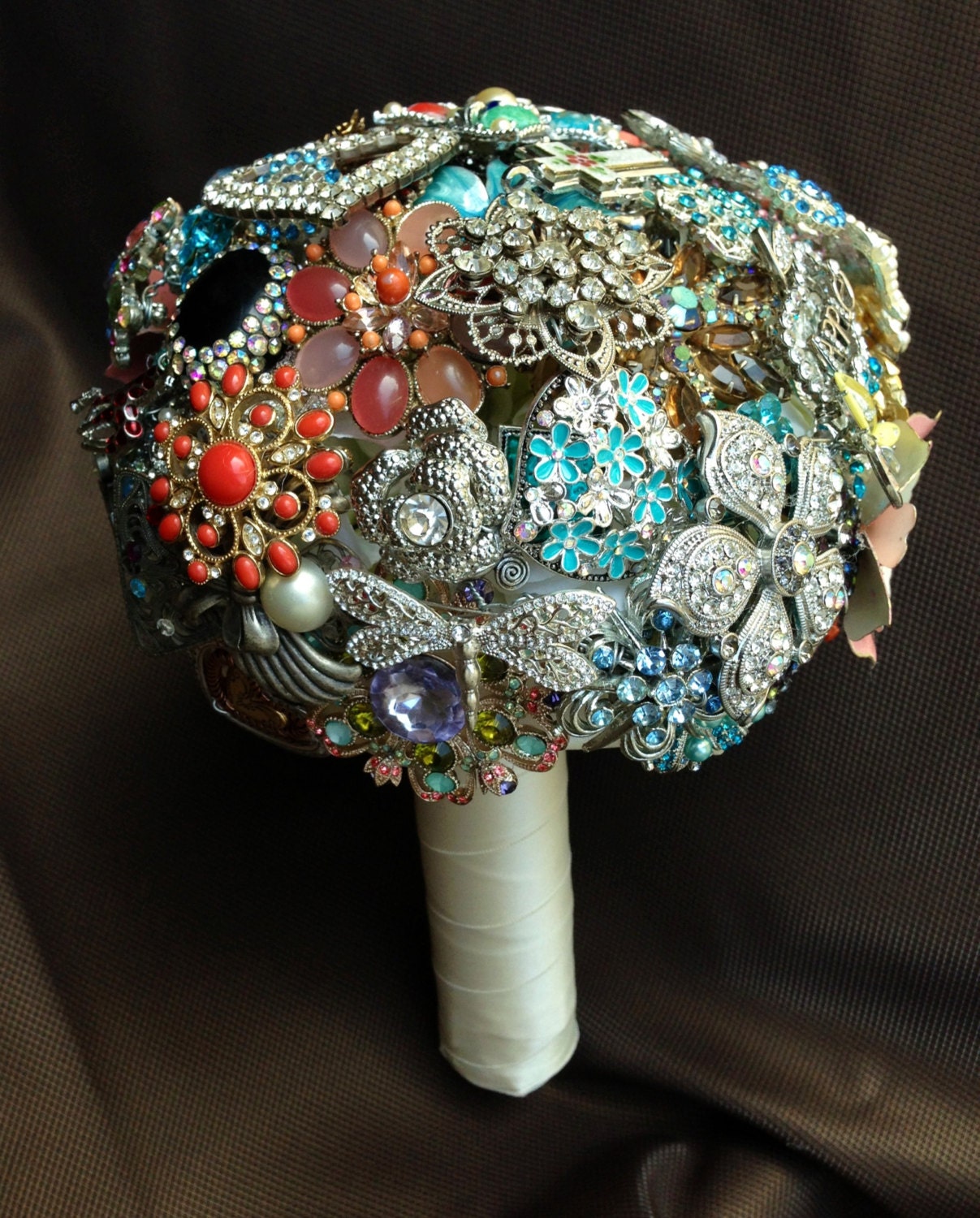 Assembly Services for Your Brooch Bouquet Using Your Brooches