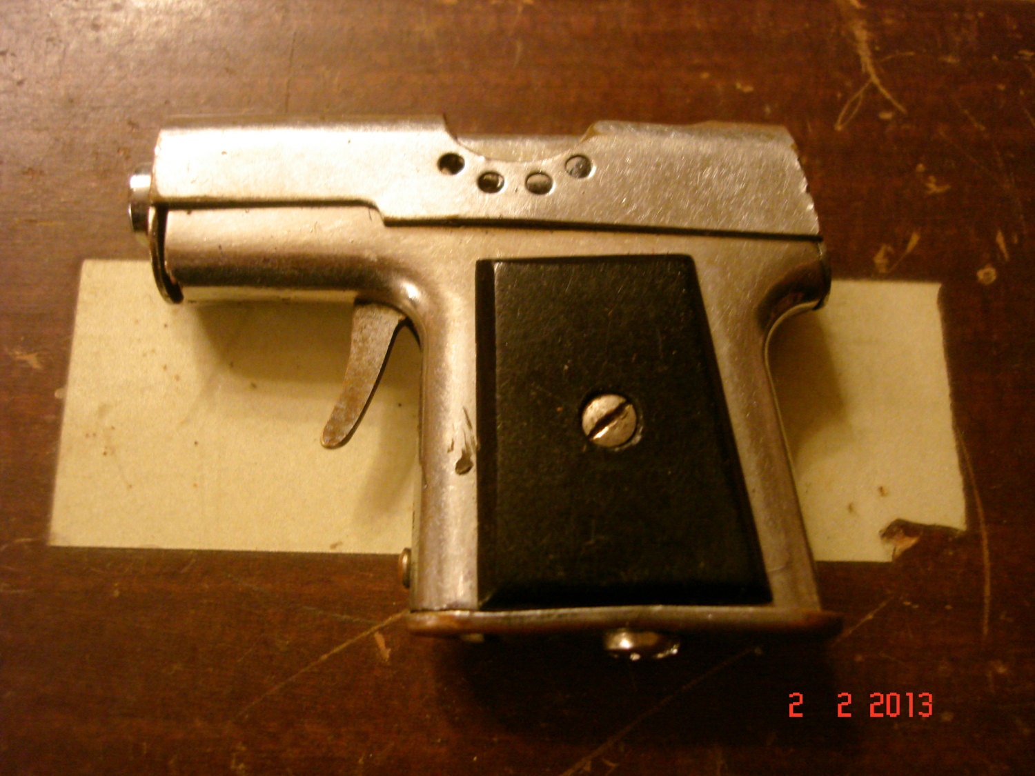 Vintage Pistol Gun Cigarette Lighter Made In by TessesAttic