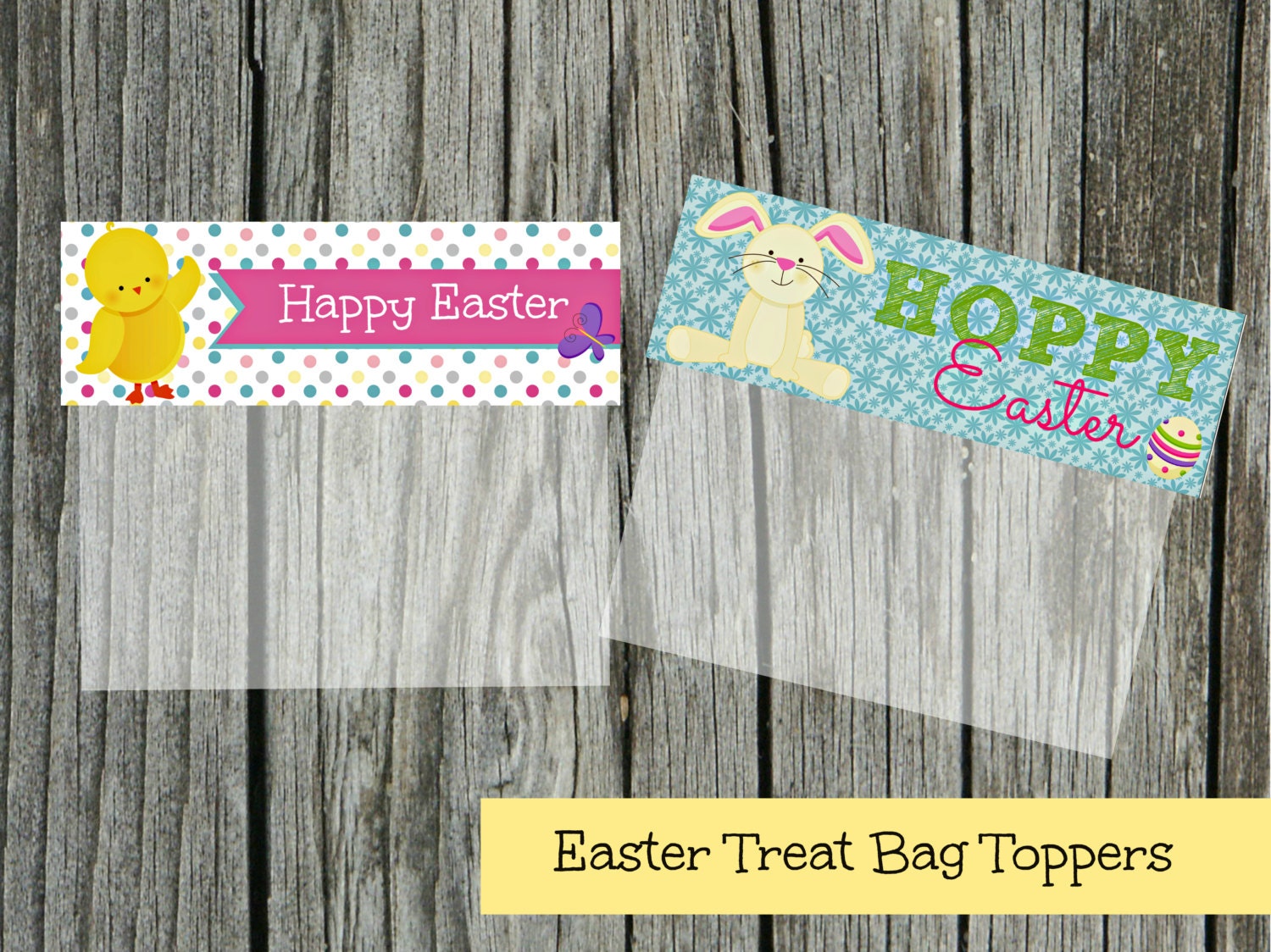 INSTANT Download Happy EASTER Bunny Goodie by LemonSqueezeDesigns