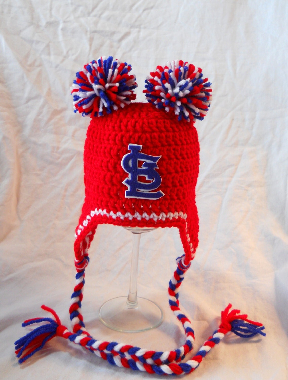 St. Louis Cardinals Baseball Inspired Baby Crochet by CDBSTUDIO