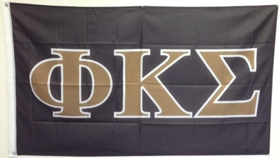 Phi Kappa Sigma Letter Fraternity Flag 3� x 5� by GreekLifeStuff