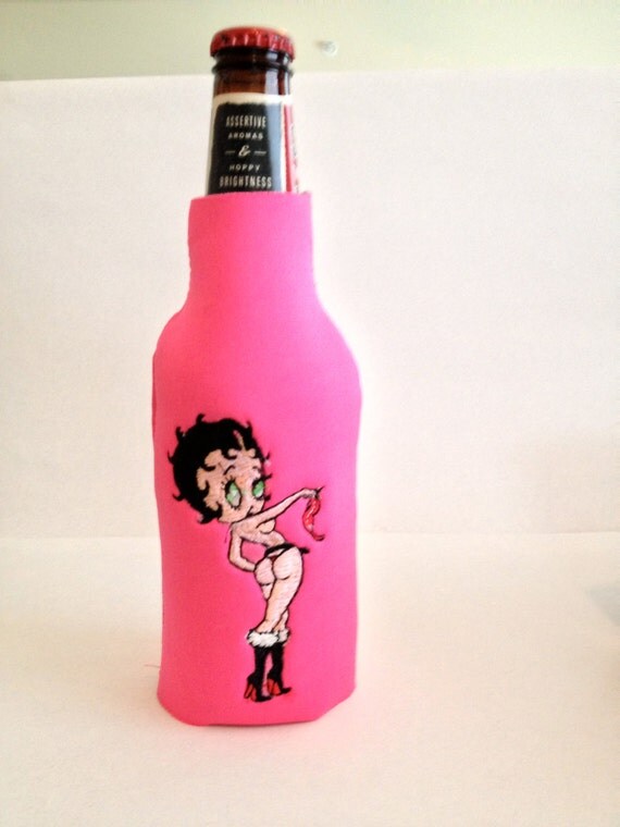 Items similar to Betty Boop Bikini Beer bottle koozie. on Etsy