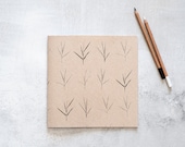sketchbook journal, Square notebook, Journal - Hamutelet