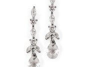 Nina Cubic Zirconia Earrings w/ custom box