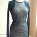 Black Top Sheer with Quilted Shoulders, modern minimalist style- made to order
