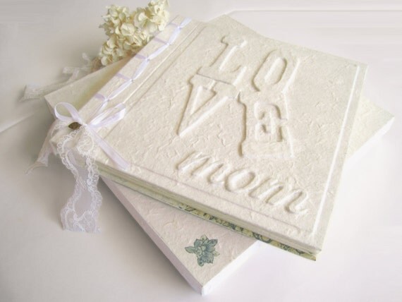 Mother's day Photo album Floral Photo album Scrapbook Guestbook Mom's Birthday Anniversary Gift Idea for Mom Il_570xn