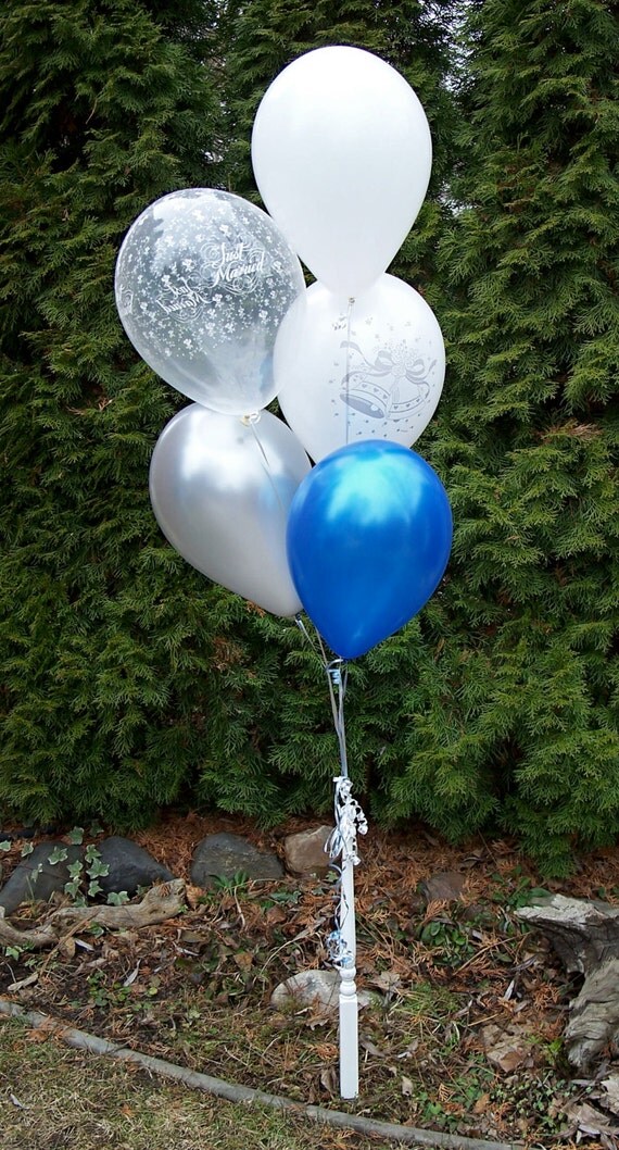 Balloon Holder Outdoor Balloon Holder Wedding by MiscKDesigns