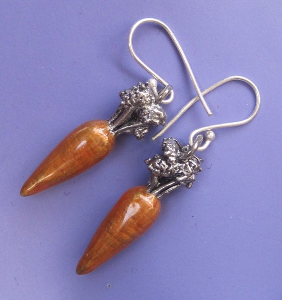 Carrot Earrings