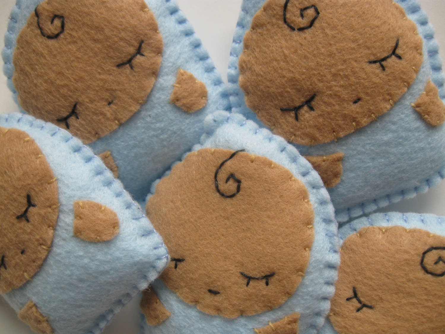 Tiny sweet BLUE doll lot set five Its a BOY