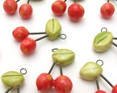 Cherry Charm Ceramic Handmade