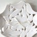 Kissing Love Birds, Wedding Ring Pillow Alternative, Hand carved ceramic Ring Dish, Ring Bowl, Ready to Ship