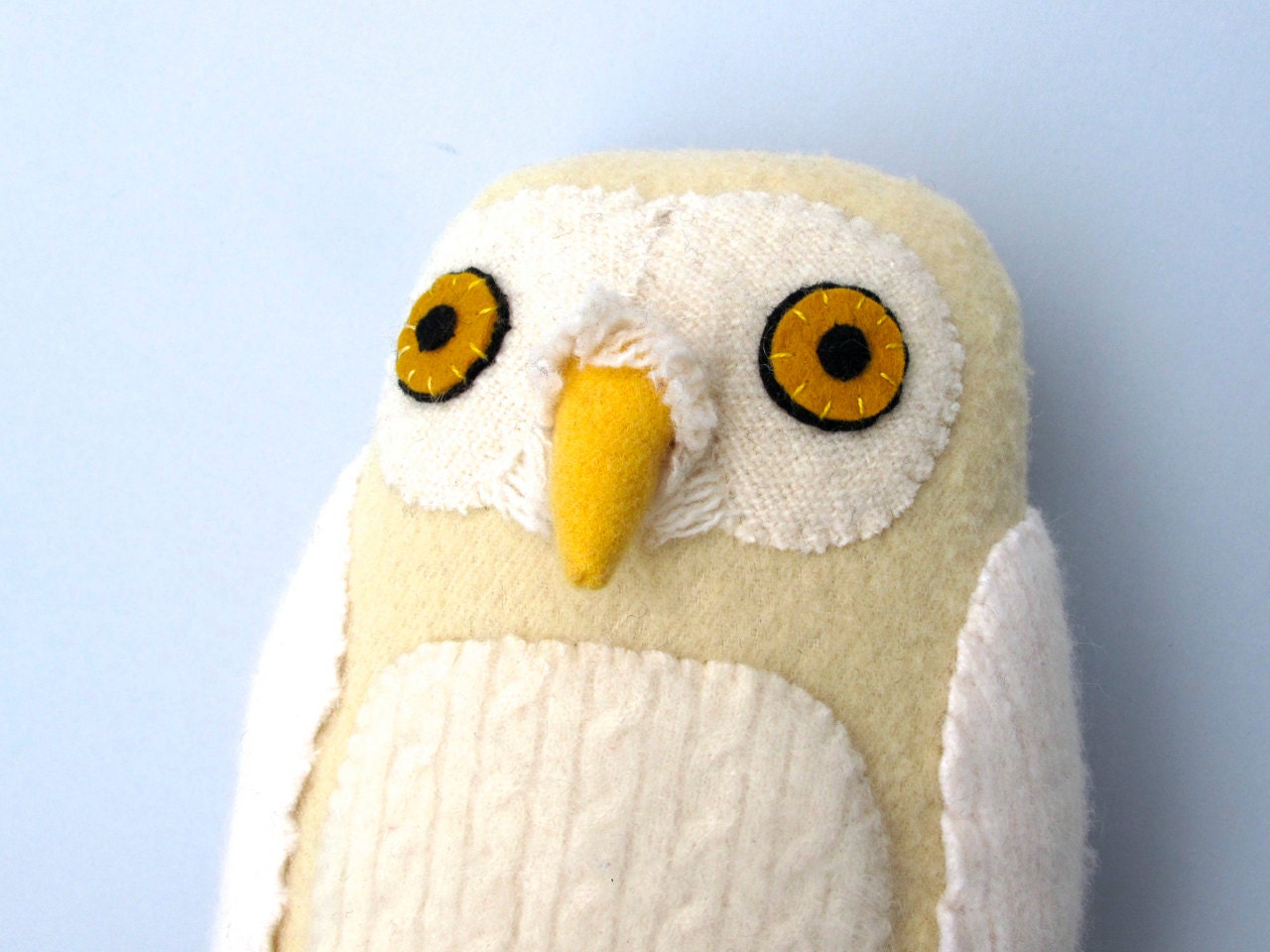 Snowy owl wool