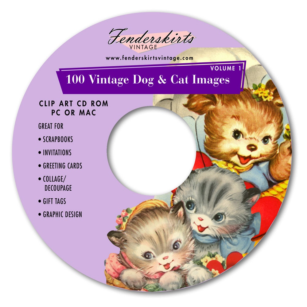vintage clip art cd - photo #50