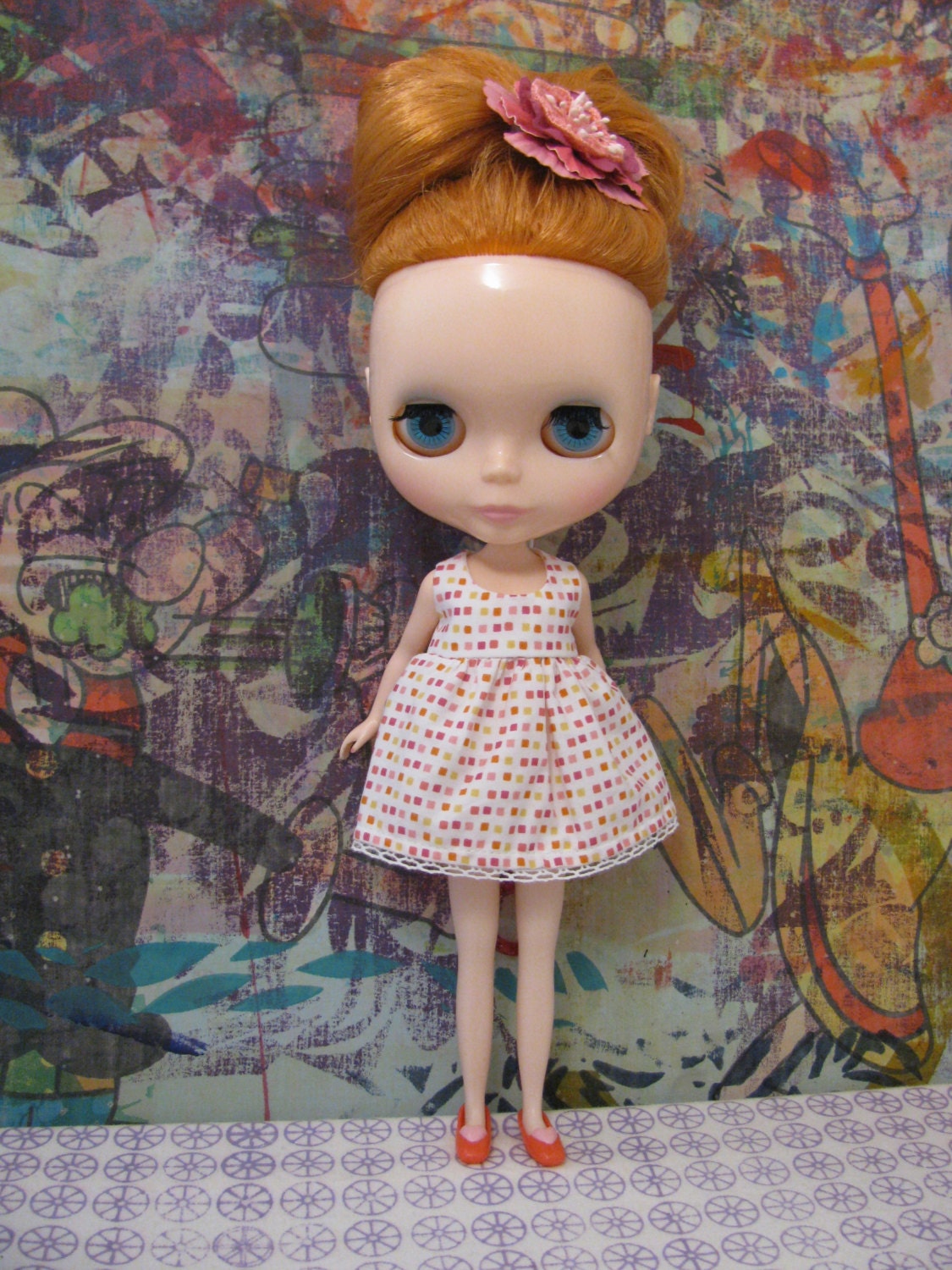 blythe dress -- hopscotch