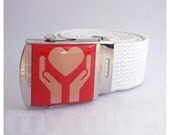Handle With Love - Canvas Belt