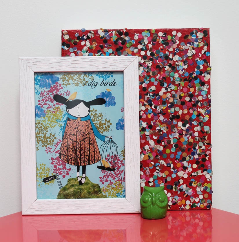 I Dig Birds digital print
