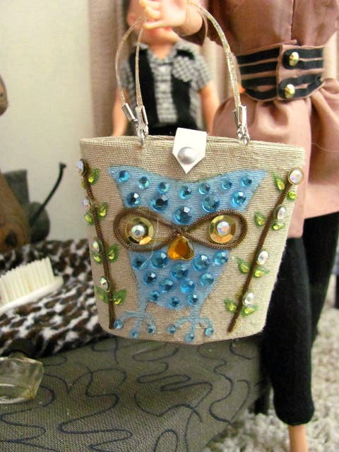 Gene and Pals  Repro Enid Collins Style Owl Purse by RETROS