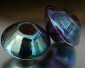 KILLERBEEDZ1 - Kalypso - Bicone Lampwork Bead Set