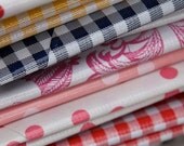 Swatches for oilcloth and laminated cotton -- Sample Pack -- PICK 6