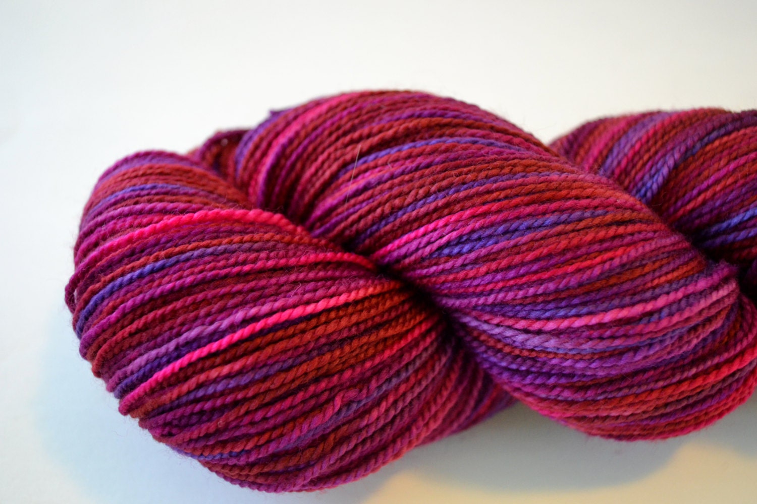Cranberry - 100% Superwash Merino Sock Yarn