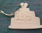 Christmas Ornament Wedding Cake 2013 Design