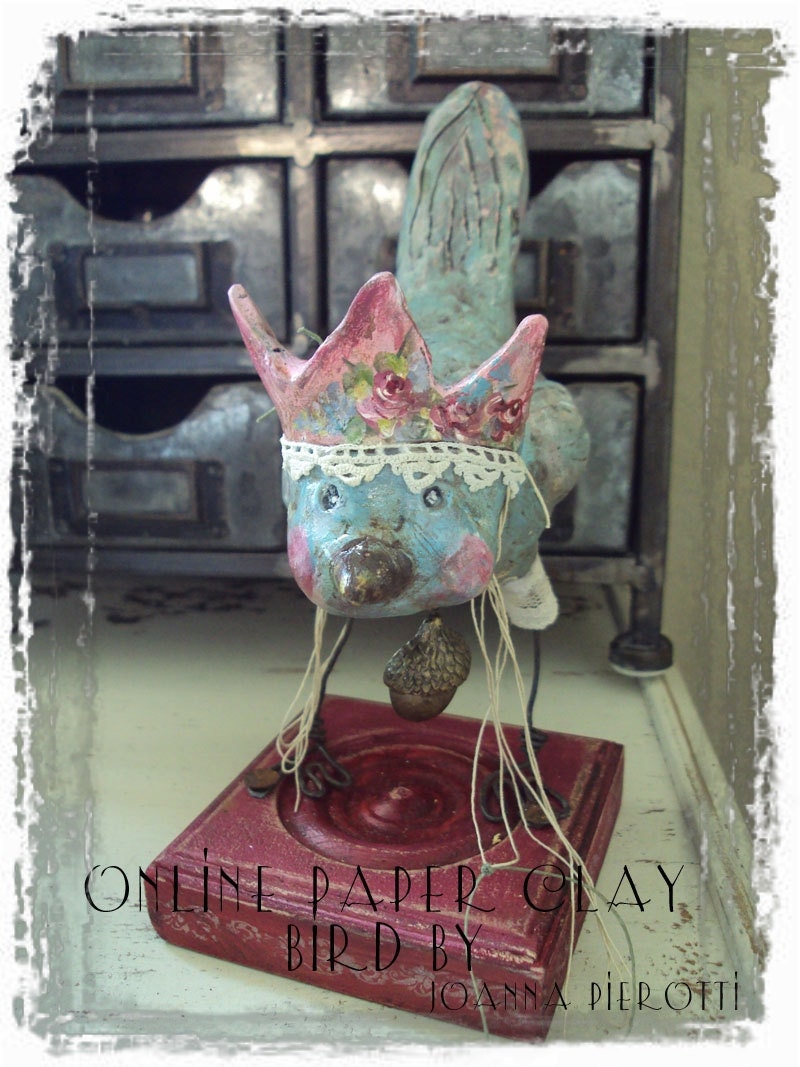 ONLINE WORKSHOP - Paper Clay Bird