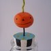 rUsty peAch coLLeCtiOn...haLLoWeen pUmpKin bottLe tOpPer