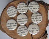 Winnie the Pooh - Book -  Magnets (set of eight)
