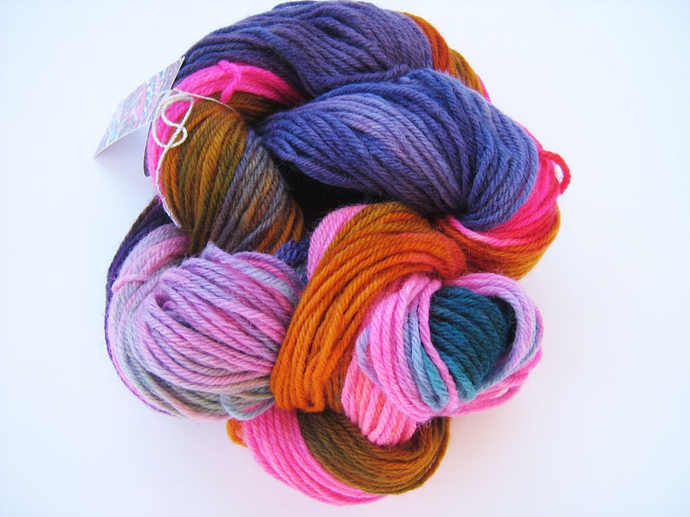Hysterical Yarns Iris Hand Dyed Yarn