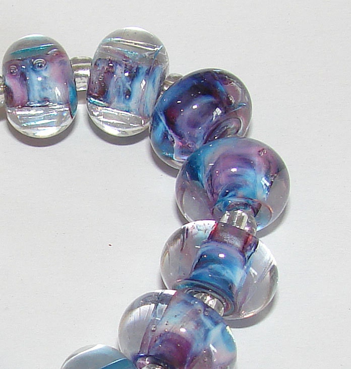 SPRING CLEANING SALE Berries handmade lampwork beads