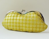gold dots eyeglass case