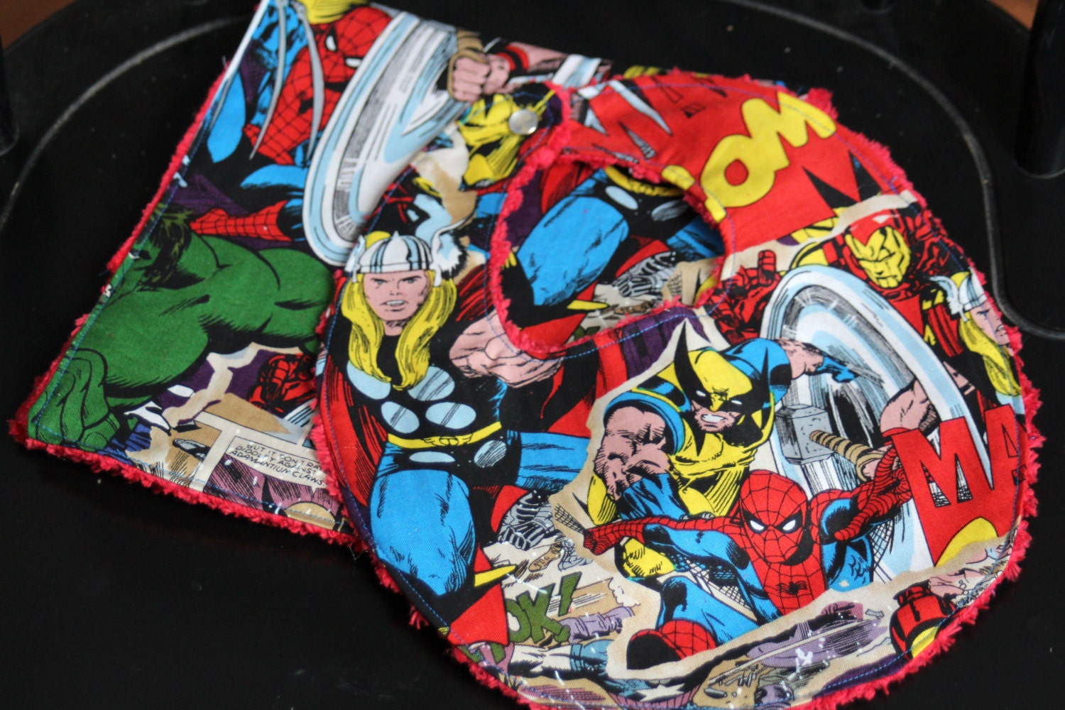Marvel Comics Bib and Burper Set
