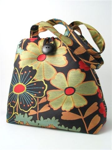 floral tote , handbag, diaper bag, laptop bag, purse, shoulder bag