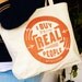 Etsy "I Buy from Real People" Tote Bag